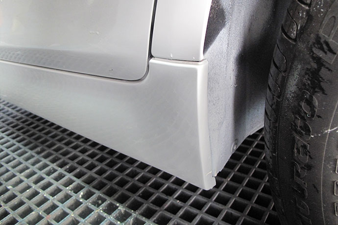 快速補(bǔ)漆修復(fù)后